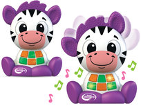 DUMEL Interaktywna BYSTRA ZEBRA Edukacyjna LITERKI Cyferki ŚPIEWA