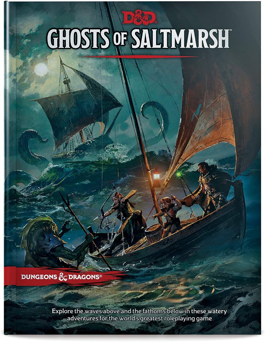 Фото - Настільна гра Wizards of the Coast Dungeons and Dragons 5.0 Ghosts of Saltmarsh  (ed. Angielska)