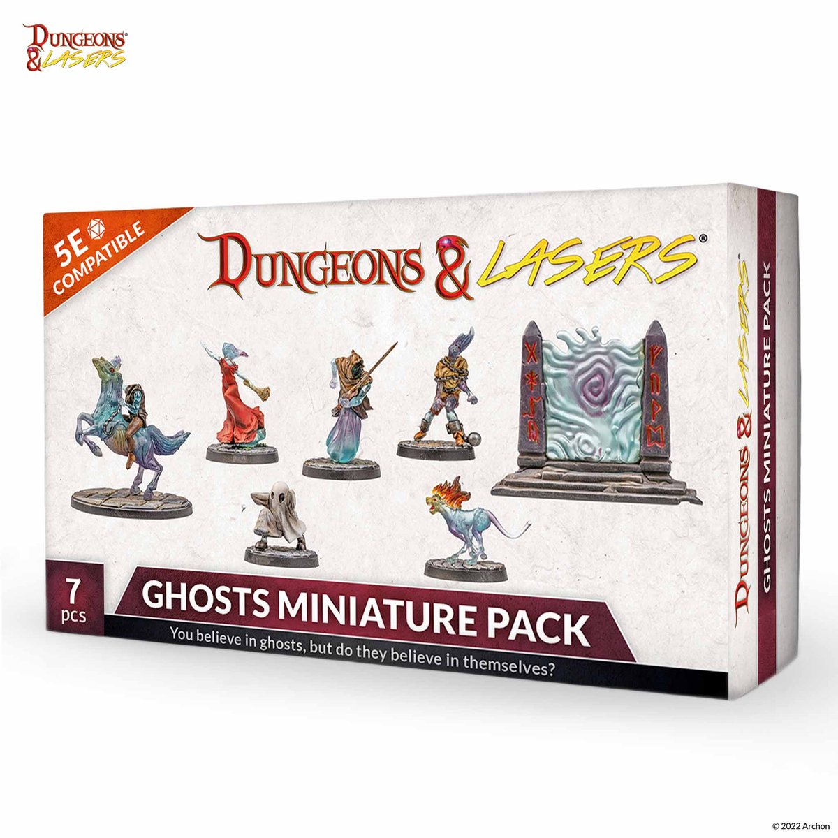 Archon Studio Dungeons & Lasers: Ghosts Miniature Pack