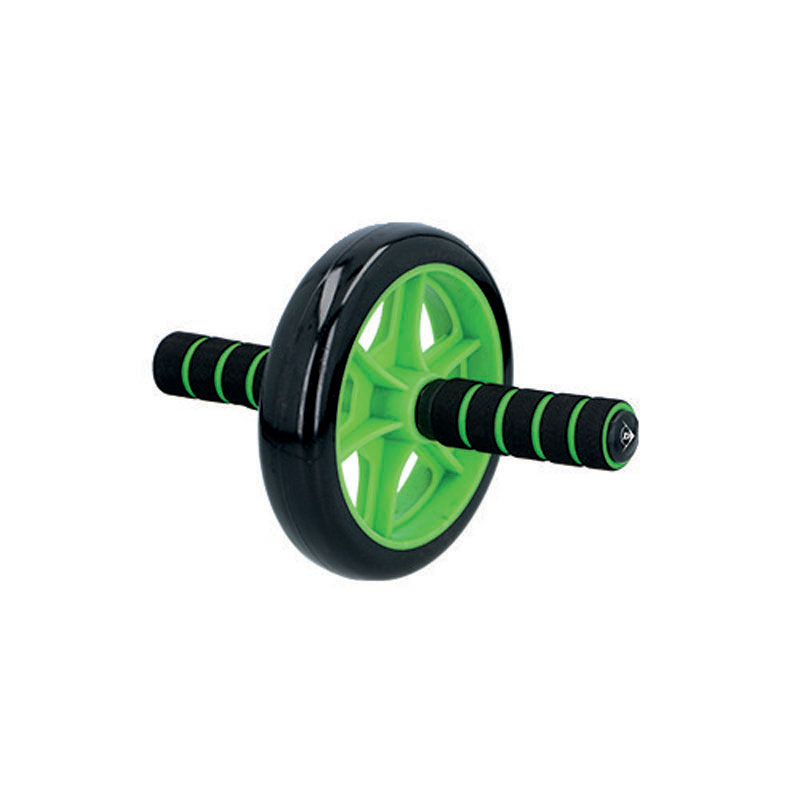 Zdjęcia - Akcesoria rowerowe Dunlop  Jednokołowy wałek do treningu mięśni brzucha  (zielony)