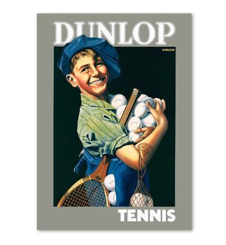 DUNLOP TENNIS plakat 50x70 - DEKORAMA