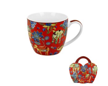Duo, Kubek w "koszyczku" Ankur Red, 460 ml - DUO Sp. z o.o.