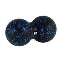 Duoball podwójna piłka do masażu ćwiczeń 8cm i materiał EPP REBEL ACTIVE Rebel Electro