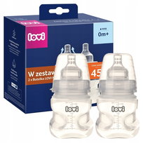 Duopack LOVI Zestaw Niezaburzający Odruchu Ssania 2x Butelka Medical+ 150 ml