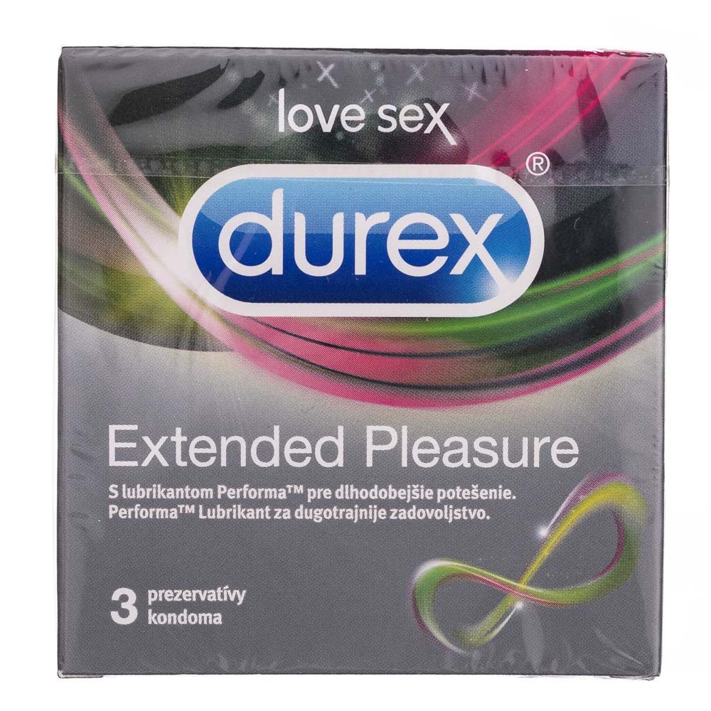 Empik Durex Extended Pleasure Prezerwatywy przedłużające stosunek - 3 sztuki