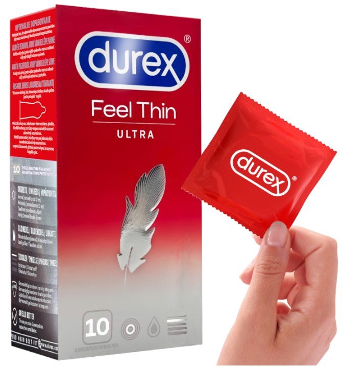 DUREX FEEL THIN ULTRA 10'S, DUREX | Sklep EMPIK.COM