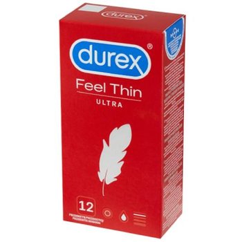 Durex, Feel Thin Ultra, Prezerwatywy, Wyrób medyczny, 12szt. - Durex