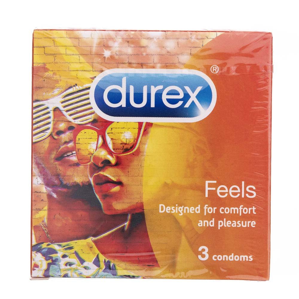 Durex Feels Prezerwatywy Z Nawilżeniem, Wyrób medyczny, 3 Sztuki