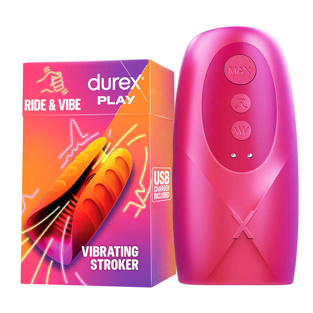 Durex, Play Ride & Vibe Stymulujący Masturbator Męski