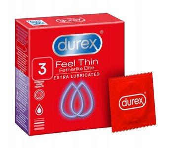 Durex, prezerwatywy Fetherlite Elite, 3 szt. - Durex