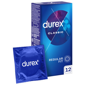 Durex, prezerwatywy klasyczne Classic, Wyrób medyczny, 12 szt. - Durex