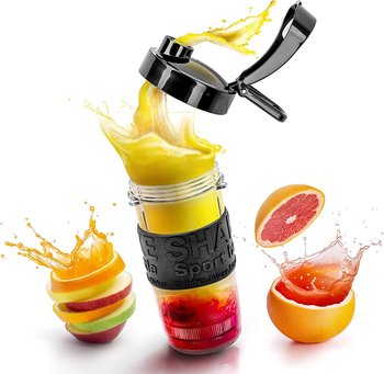 Duronic, BB4 Buteka 400 ml bidon do blenderów  BL510 i BL520 | wolna od BPA | na wodę koktajle proteinowe, smoothie i inne napoje - Duronic