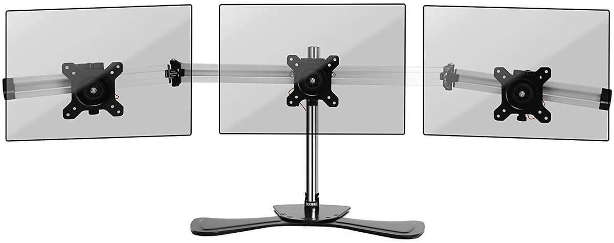 Фото - Підставка / кріплення Duronic DM753 Stojak trzy monitory uchwyt 3 ekrany | ramię do ekranów | VE 