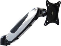 Duronic DML6S1 Dodatkowe gazowe ramię to uchwytu | VESA 75 lub VESA 100 | wieszak | ramię | regulacja monitora | do uchwytów | aluminium