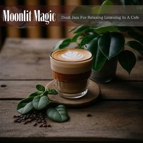 Dusk Jazz for Relaxing Listening in a Cafe Moonlit Magic