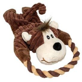 MAM AKCESORIA Mam Akcesoria Duvo+ Zabawka Gryzak Małpa+Sznur 32.5X16x7.5cm