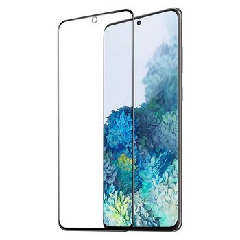 Dux Ducis 9D Tempered Glass wytrzymałe szkło hartowane 9H na cały ekran z ramką Samsung Galaxy S21 5G czarny (case friendly) - Dux Ducis