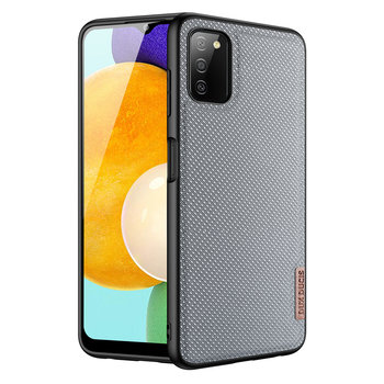 Dux Ducis Fino etui pokrowiec pokryty nylonowym materiałem Samsung Galaxy A03s szary - Dux Ducis