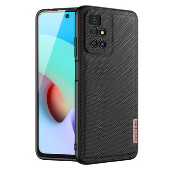 Dux Ducis Fino Etui Pokrowiec Pokryty Nylonowym Materiałem Xiaomi Redmi 10 Czarny - Dux Ducis