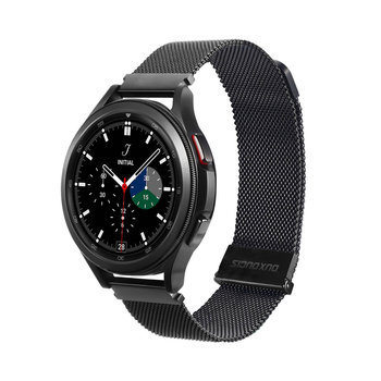 Dux Ducis Magnetic Strap Pasek Do Samsung Galaxy Watch / Huawei Watch / Honor Watch / Xiaomi Watch (22Mm Band) Magnetyczna Opaska Czarny (Milanese Version) - Dux Ducis