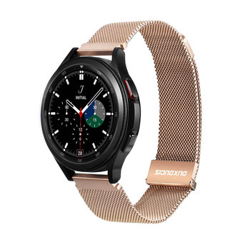 Dux Ducis Magnetic Strap Pasek Do Samsung Galaxy Watch / Huawei Watch / Honor Watch / Xiaomi Watch (22Mm Band) Magnetyczna Opaska Złoty (Milanese Version) - Dux Ducis