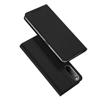 Dux Ducis Skin Pro etui do Sony Xperia 10 V pokrowiec z klapką portfel na kartę podstawka czarne - Dux Ducis