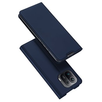 DUX DUCIS Skin Pro kabura etui pokrowiec z klapką Xiaomi Mi 11 Pro niebieski - Dux Ducis