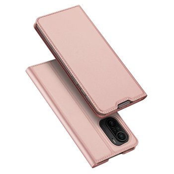 Dux Ducis Skin Pro kabura etui pokrowiec z klapką Xiaomi Redmi K40 Pro+ / K40 Pro / K40 / Poco F3 różowy - Dux Ducis