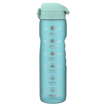 Duża butelka na wodę bidon z miarką motywacyjną BPA Free Atest PZH ION8 1 l - ION8
