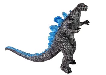 Duża Figurka Godzilla Szara Di - Lean Toys