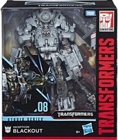 DUŻA Figurka Transformers GENERATIONS STUDIO SERIES LEADER Blackout Helikopter 46 kroków Hasbro