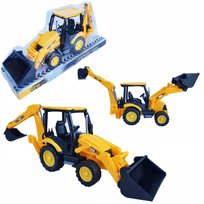 DUŻA KOPARKA KOPARKO ŁADOWARKA TRAKTOR RUCHOME ELEMENTY ZABAWKA DLA DZIECI