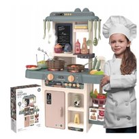 Duża Kuchnia Dla Dzieci Kran Para Palniki + 42 Akcesoria Jakość