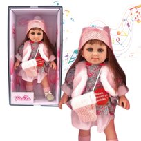 Duża Lalka Paula 40 Cm Mówi Po Polsku Śpiewa Ubranka Boho Interaktywna