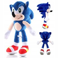 DUŻA MASKOTKA SONIC PLUSZAK ZABAWKA JEŻ Z BAJKI PRZYTULANKA PREZENT 42 CM
