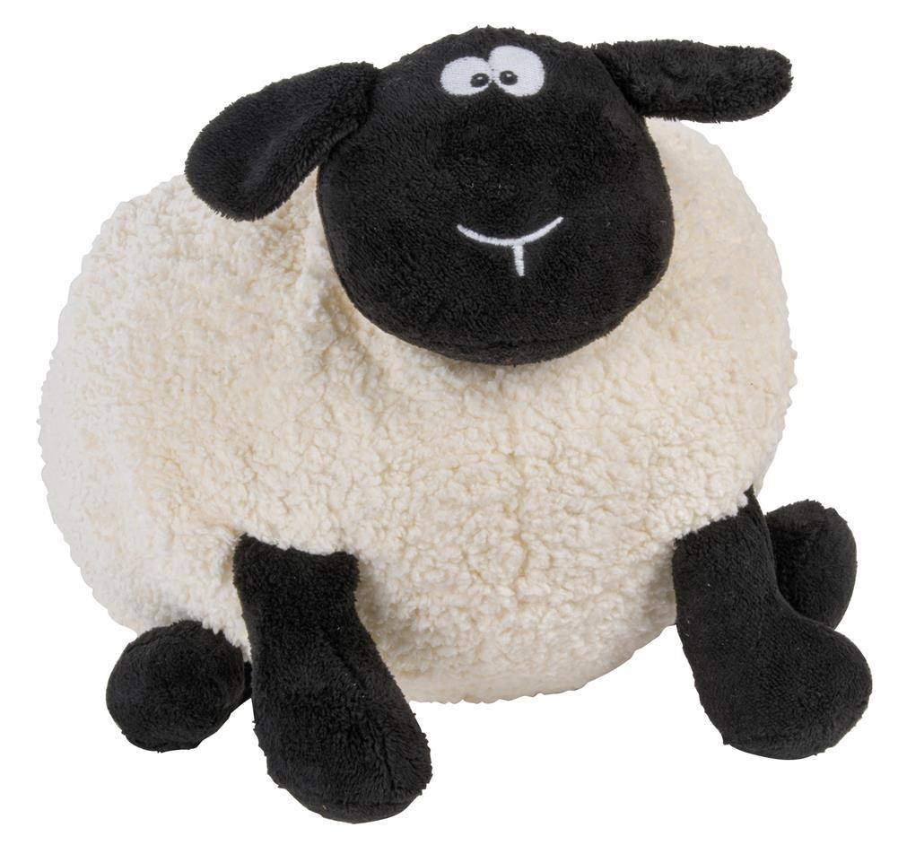 Zdjęcia - Lalka Duża pluszowa owca SAMIRA, biały, czarny