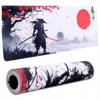 DUŻA PODKŁADKA POD MYSZKĘ GAMINGOWA 90X40CM NA BIURKO SAMURAJ AZJA XXL Inny producent