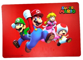 Duża podkładka Super Mario 65 x 45 cm - Inna marka