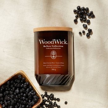 Duża Świeca Black Currant & Ro - Woodwick
