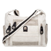 Duża Torebka Charm&Shape na ramię Szara