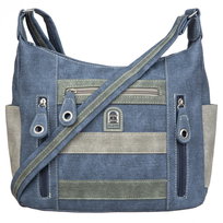 Duża Torebka Damska Charm&Shape na ramię Jeans