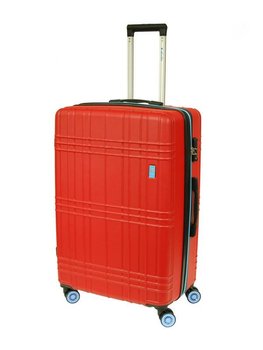 Duża walizka DIELLE 130 Czerwona - Dielle