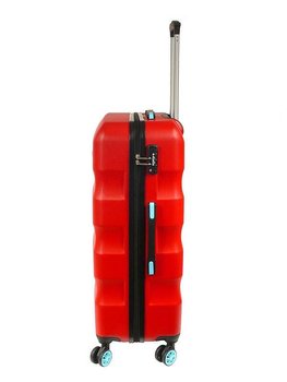 Duża walizka DIELLE 150 Czerwona - Dielle