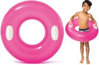 DUŻE KOŁO Z UCHWYTAMI KÓŁKO DMUCHANE DO PŁYWANIA WODY INTEX 8 LAT+ XL 76 CM Intex