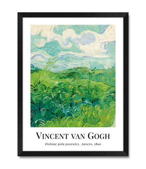 Duże obrazy na ścianę reprodukcje do salonu kuchni pejzaż Vincent van Gogh 32x42 cm - iWALL studio