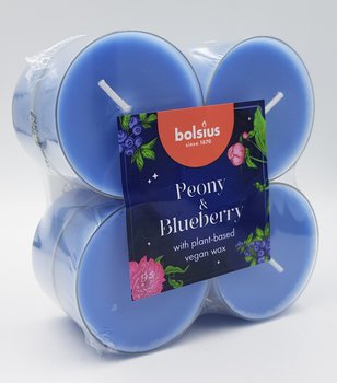 Duże Podgrzewacze zapachowe bolsius |Piwonia i jagoda |Zestaw 8szt|~ 8h - Bolsius