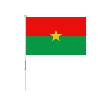 Dużo Mini Flagi Burkina Faso 14x21cm w 50 sztukach - Inny producent (majster PL)