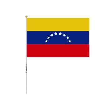 Dużo Mini Flagi Wenezueli 14x21cm w 100 sztukach - Inny producent (majster PL)