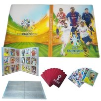 DUŻY ALBUM NA KARTY PILKARSKIE na 432 Karty 3D XL PREZENT + 120 KART PIŁKRASKICH