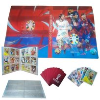 DUŻY ALBUM NA KARTY PILKARSKIE na 432 Karty 3D XL PREZENT + 120 KART PIŁKRASKICH